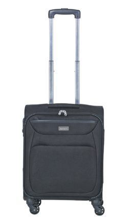 Antler Savanna 4 Wheel Suitcase Black Small.